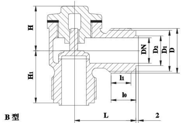 Drawing of GB T1952 Marine Bronze Male Threaded Check Valve Type B.png Drawing of GB T1952 Marine Bronze Male Threaded Check Valve Type B.png